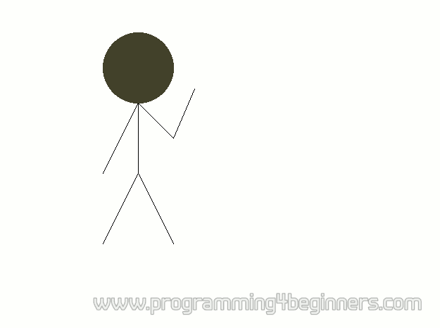 Graphics: human line drawing